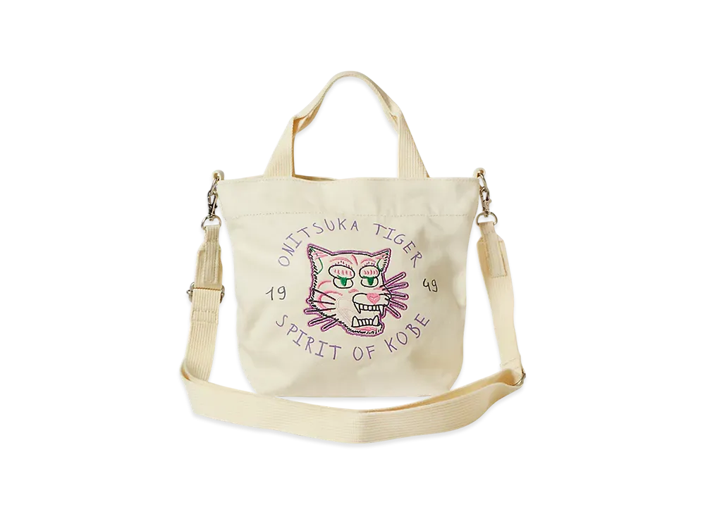 Onitsuka Tiger Small Canvas Bag "OffWhite"