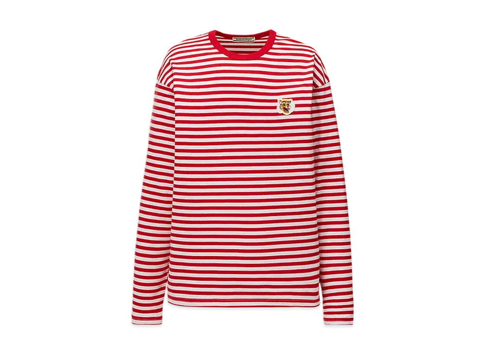 Onitsuka Tiger Long Sleeved Tee "Red/White"
