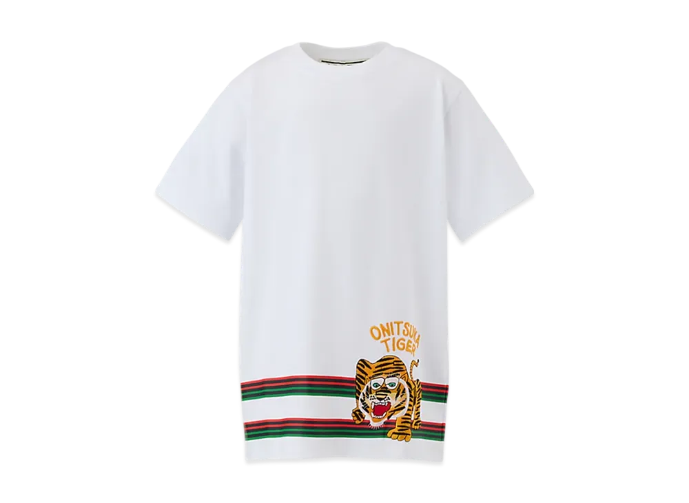 Onitsuka Tiger Kids Graphic Tee "White"