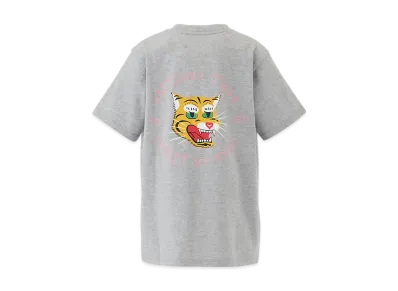 Onitsuka Tiger Kids Graphic Tee "HeatherGrey"