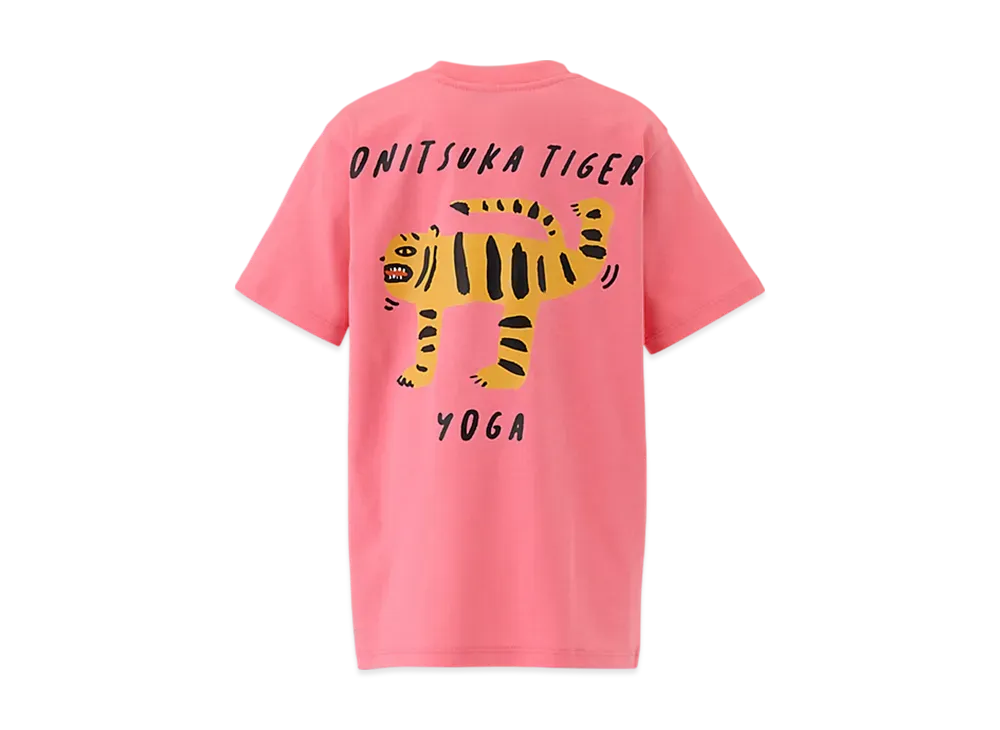 Onitsuka Tiger Kids Graphic Tee "LightPink"
