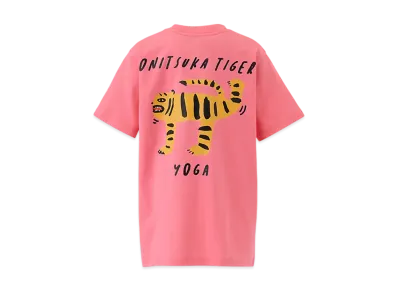 Onitsuka Tiger Kids Graphic Tee "LightPink"