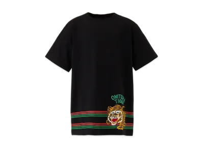 Onitsuka Tiger Kids Graphic Tee "Black"