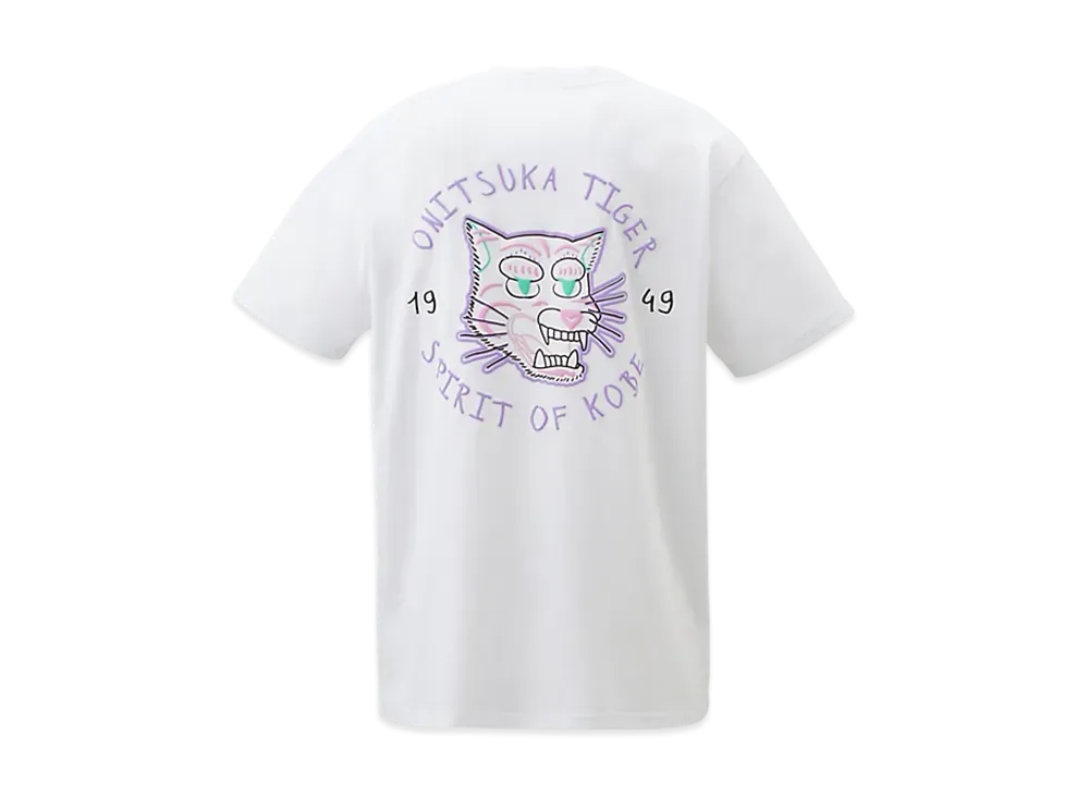 Onitsuka Tiger Graphic Tee "White"