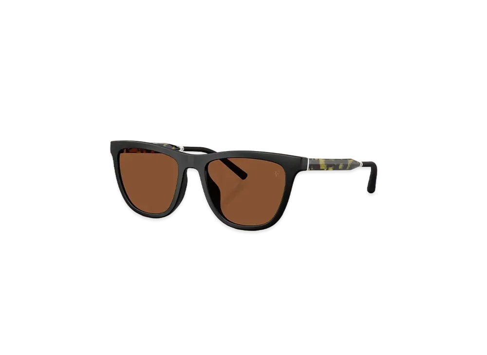 OLIVER PEOPLES R-9 "Semi Matte Black/Clay"