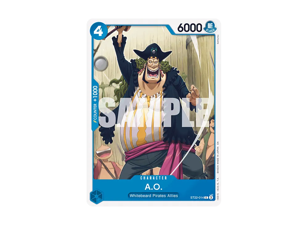 Ａ・Ｏ C [ST22-014]【英文版】(起始牌組「艾斯&白鬍子」)