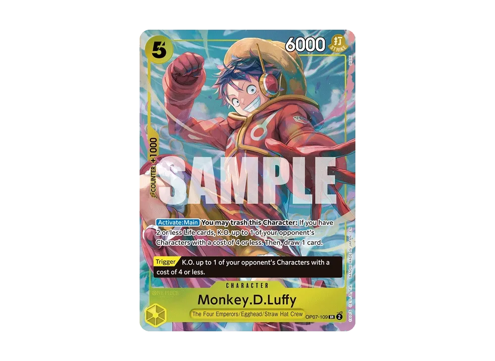 モンキー・D・ルフィ SR [OP07-109](プレミアムカードコレクション