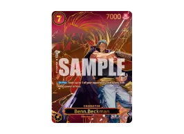 ベン・ベックマン SR : エリア大会 上位記念品 [OP09-009 ベン・ベックマン SR : エリア大会 上位記念品 [OP09-009