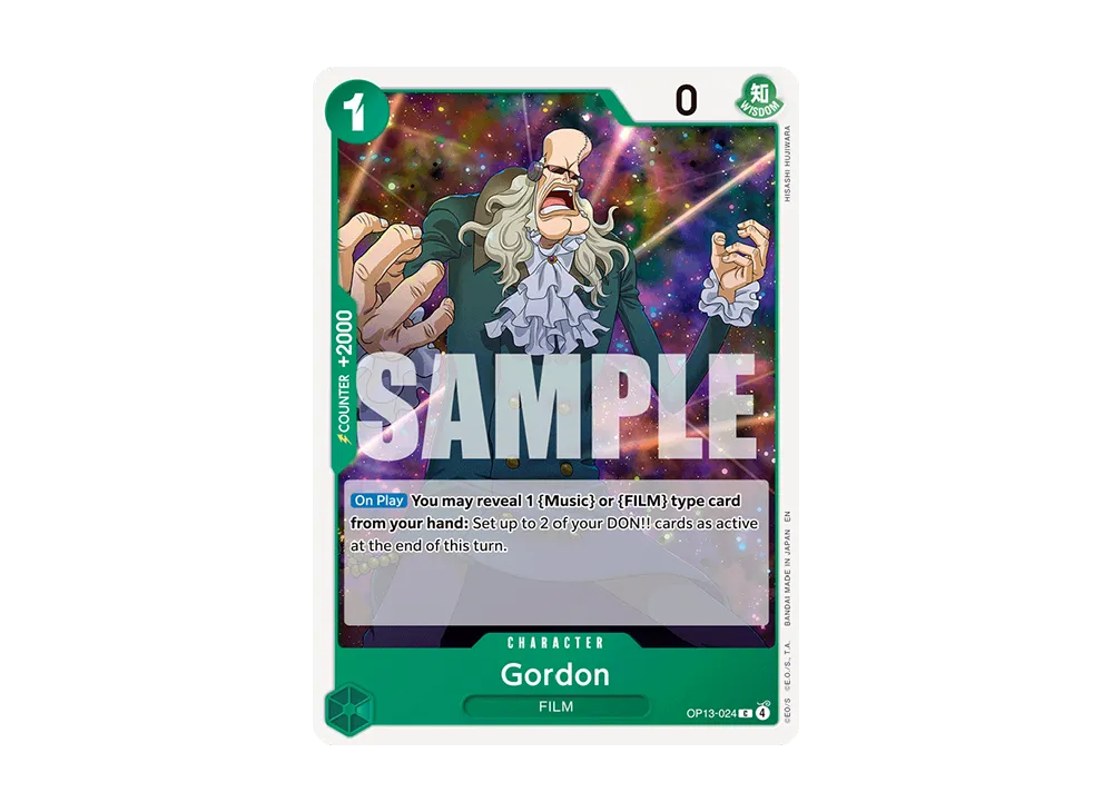 【残り17点】ゴードン C OP13-0024 ゴードン C [OP13-024]【英語版】(ブースターパック「受け継が