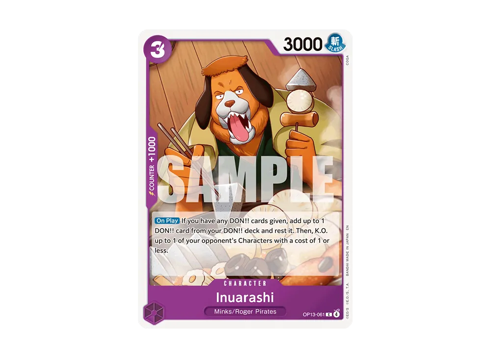 Inuarashi C [OP13-061] [EN](Booster Pack 