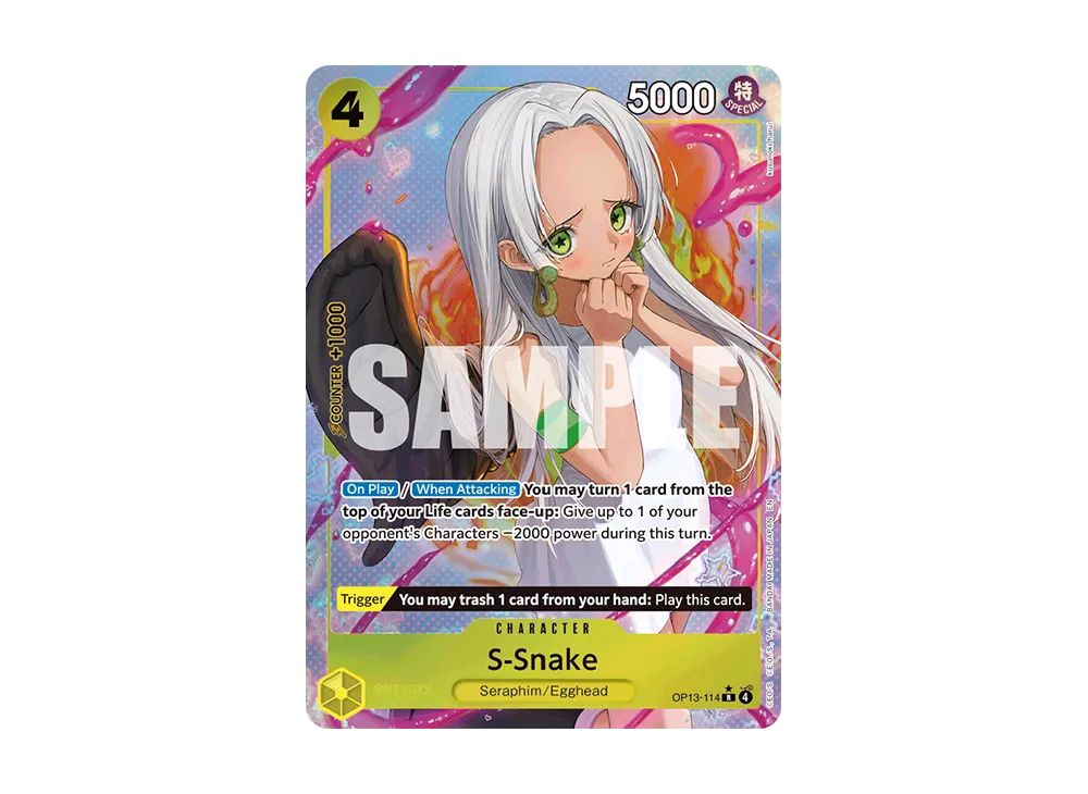S-スネーク R-P [OP13-114]【英語版】(ブースターパック「受け継がれる意志」)