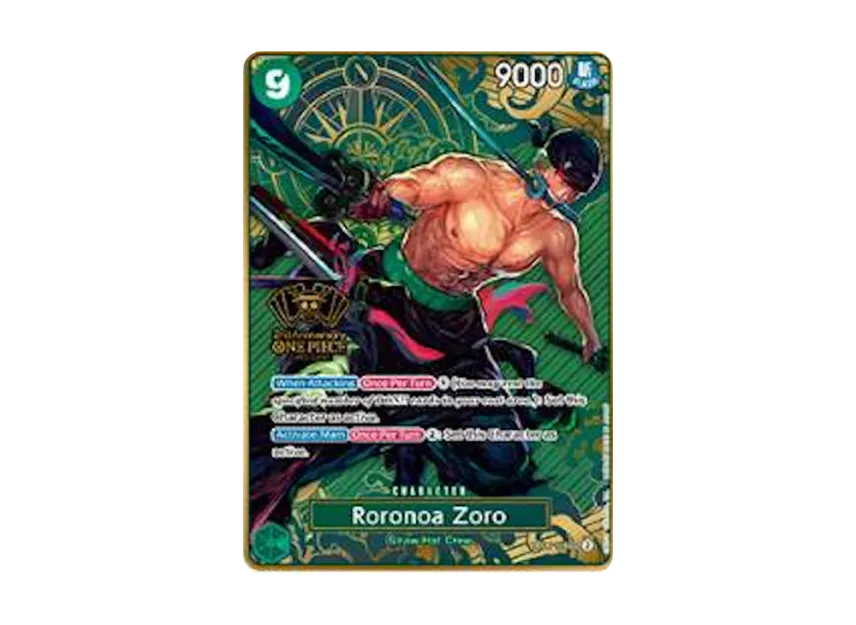 ロロノア・ゾロ SEC OP06-118 2nd ANNIVERSARY SET Roronoa Zoro SEC ロロノア・ゾロ SEC OP06-118 2nd ANNIVERSARY SET Roronoa Zoro SEC