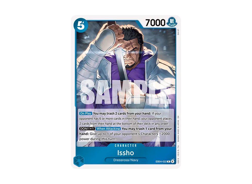 Issho R [EB04-022] [EN] (Booster Pack "THE AZURE SEA'S SEVEN") | SNKRDUNK