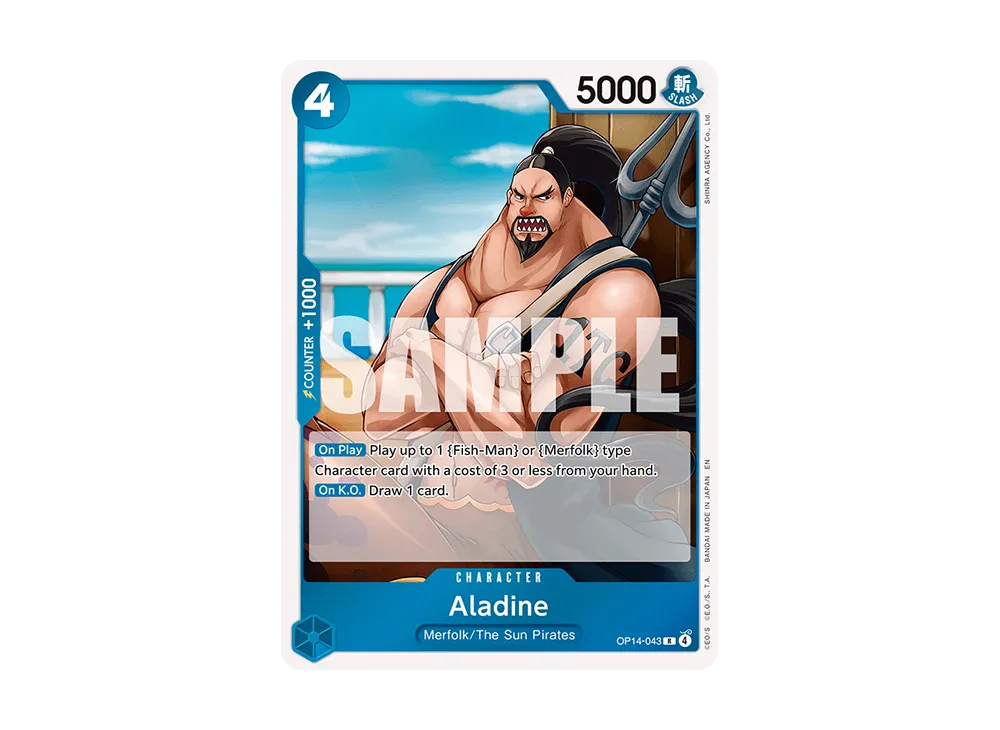 Aladine R [OP14-043] [EN] (Booster Pack 