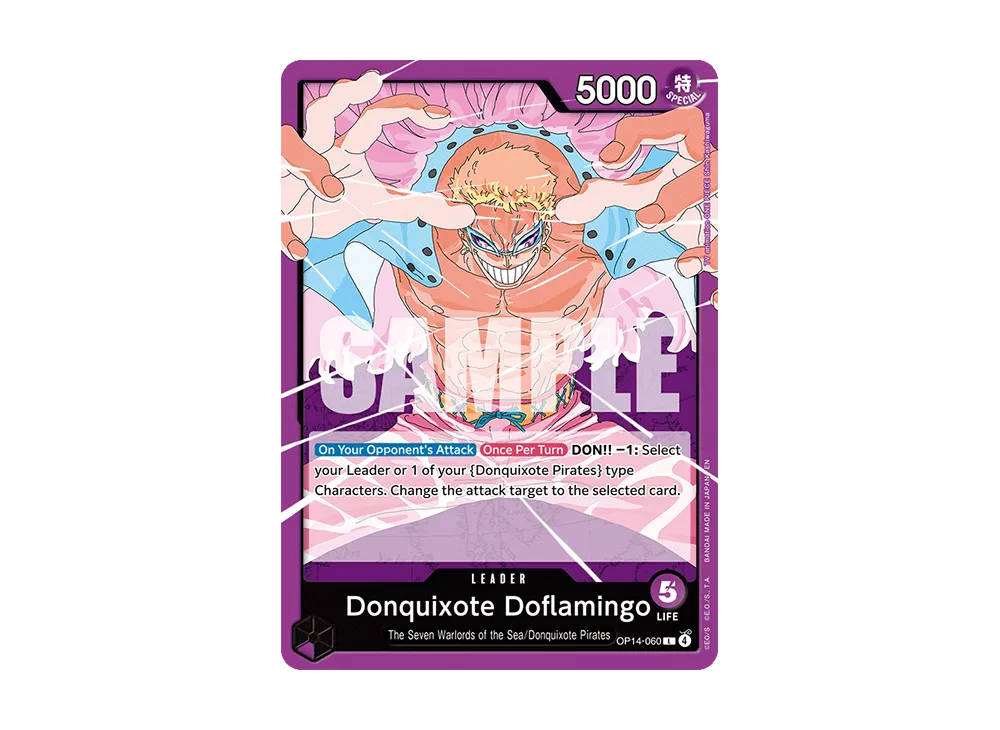 DONキホーテ・ドフラミンゴ L [OP14-060]【英文版】(補充包「蒼海的七傑 OP14」)