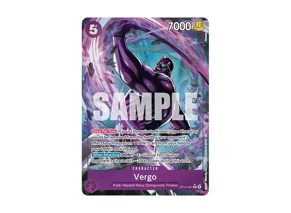 Vergo R-P [OP14-061] [EN] (Booster Pack 