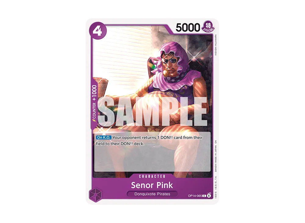 セニョール・ピンク C [OP14-065]【英語版】(ブースターパック「蒼海の七傑」)