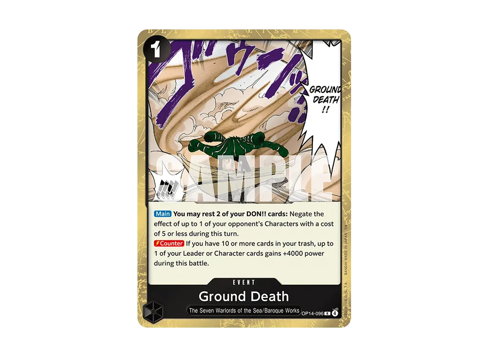 Ground Death R [OP14-096] [EN] (Booster Pack 