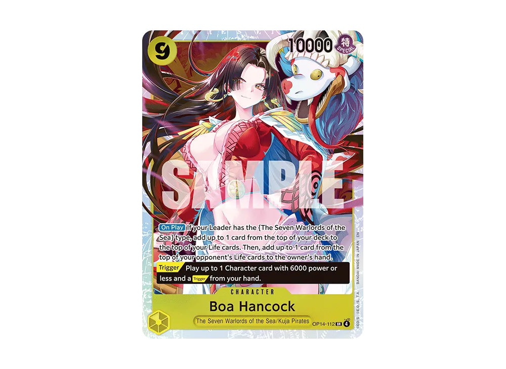 ボア・ハンコック SR [OP14-112](ブースターパック「蒼海の七傑」)の
