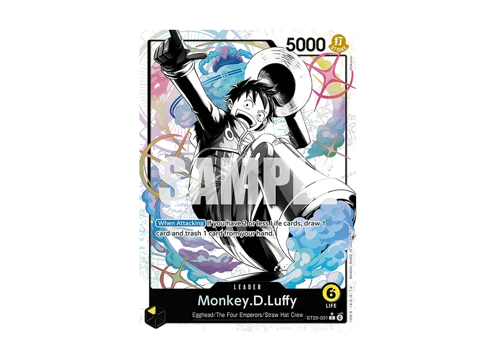 モンキー・D・ルフィ L-P [ST29-001]【英語版】(スタートデッキ