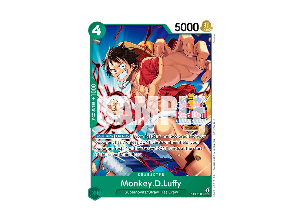 モンキー・D・ルフィ SR：参加賞 [PRB02-005]【英語版