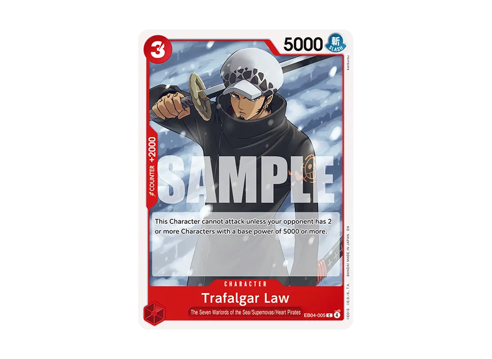 Trafalgar Law C [EB04-005][EN](Booster Pack "ADVENTURE ON KAMI’S ISLAND")