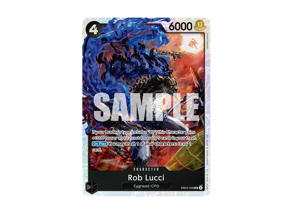 Rob Lucci SR [EB04-048][EN](Booster Pack "ADVENTURE ON KAMI’S ISLAND")