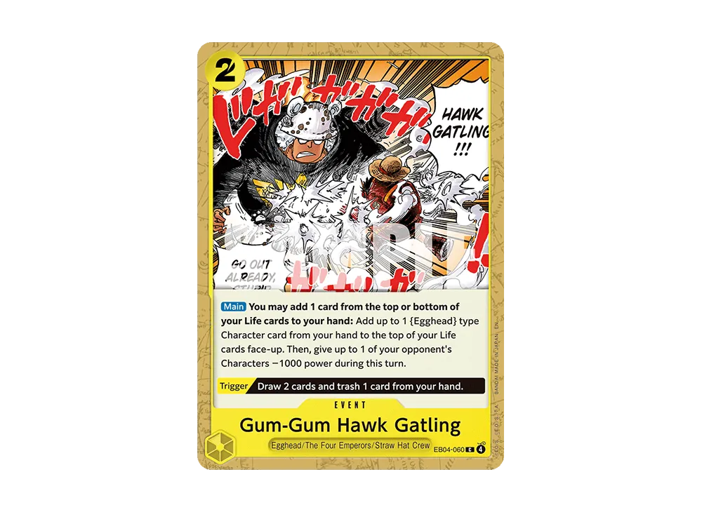 Gum-Gum Hawk Gatling C [EB04-060][EN](Booster Pack "ADVENTURE ON KAMI’S ISLAND")