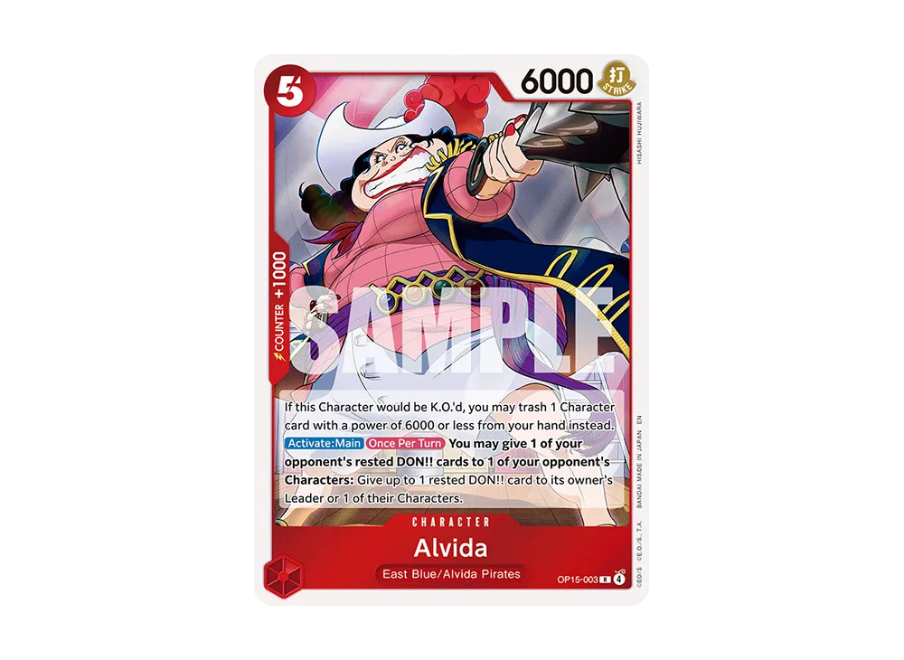 Alvida R [OP15-003][EN](Booster Pack "ADVENTURE ON KAMI’S ISLAND")