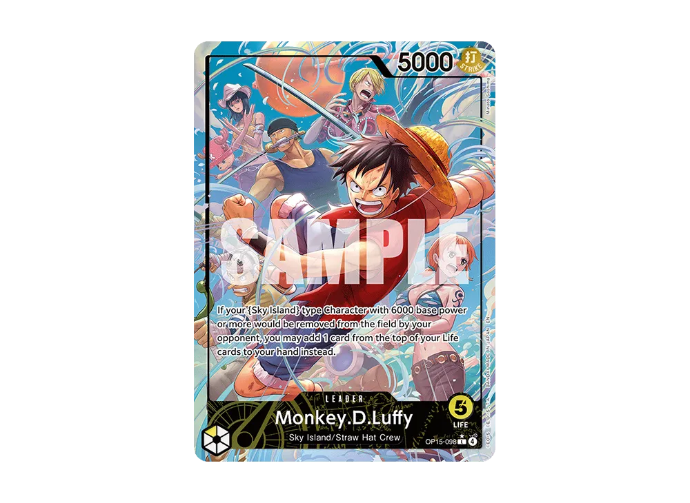 モンキー・D・ルフィOP15-098L Monkey.D.Luffy (OP15-098) - Adventure on Kami's Island - One Piece