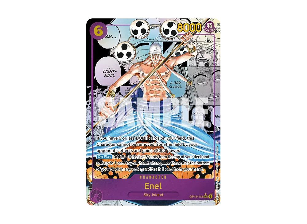 エネル SEC-SP (コミパラ) [OP15-118] OPC-EN-TCG-2026-03-16-OP15-