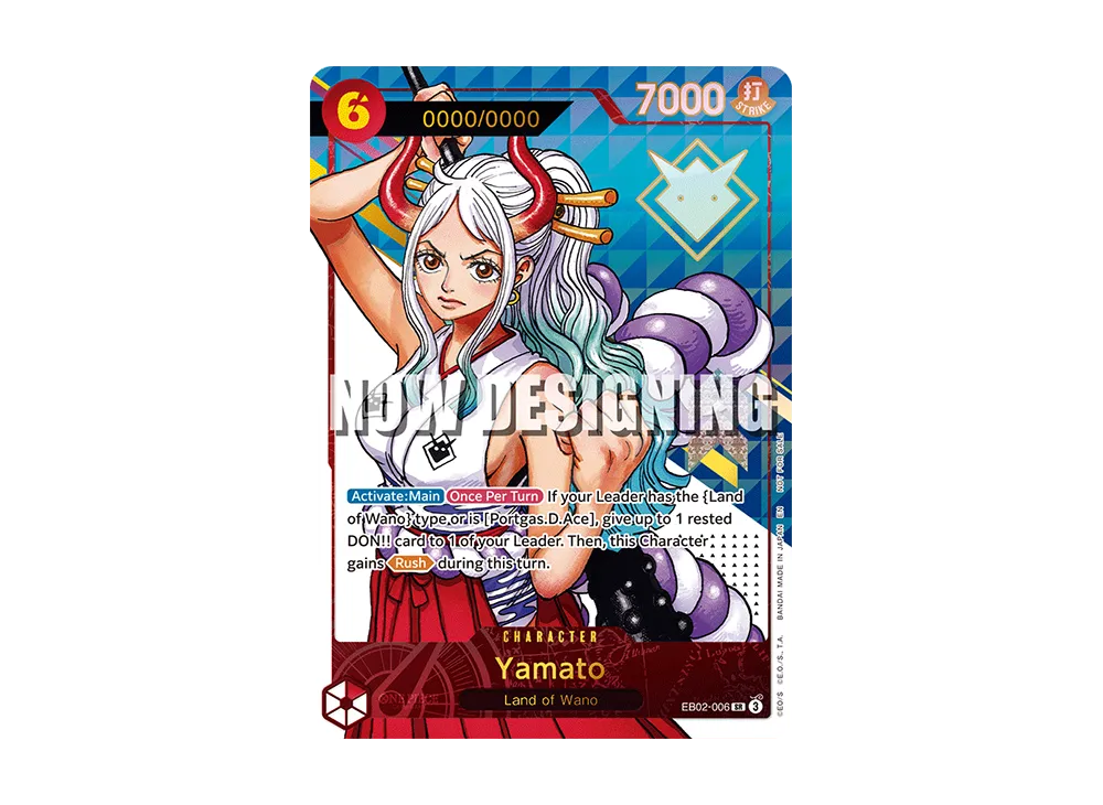 ヤマト SR :シリアルナンバー入り :優勝記念品 :開封済 [EB02-006]【英語版】(プロモーションカード「エクストラグランドバトル フォーストアーズ 2026年5月」)