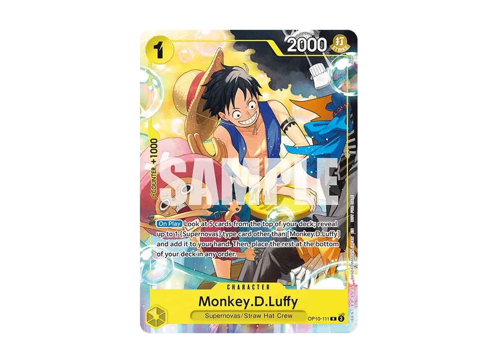 Monkey.D.Luffy R [OP10-111][EN](Promotional Card "Welcome Pack 2026 Vol. 1")  | SNKRDUNK