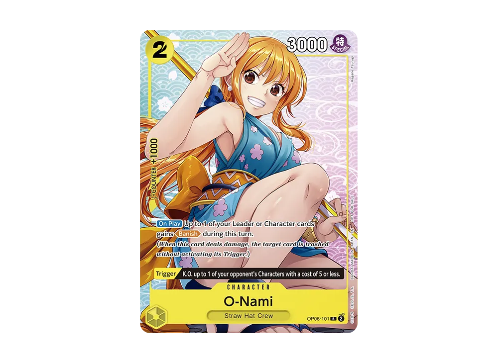 おナミ R [OP06-101](プロモーションカード「ONE PIECE CARD GAME 2nd