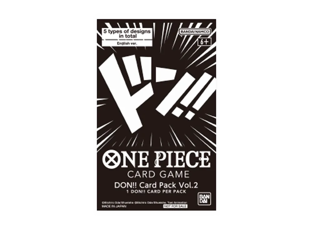 ワンピースカードゲーム 英文版 DON!! カードパック vol.2