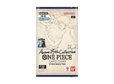 ワンピースカードゲーム 英語版 エクストラブースター「アニメ 25th コレクション」パック