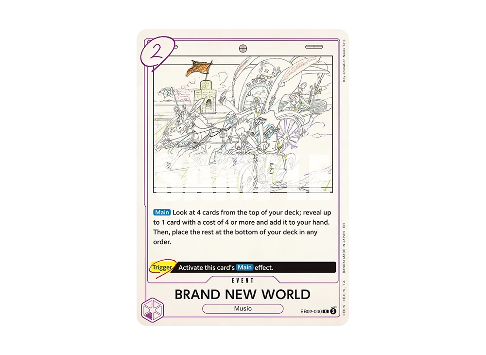 BRAND NEW WORLD R [EB02-040]【英語版】(エクストラブースター「アニメ 25th コレクション」)