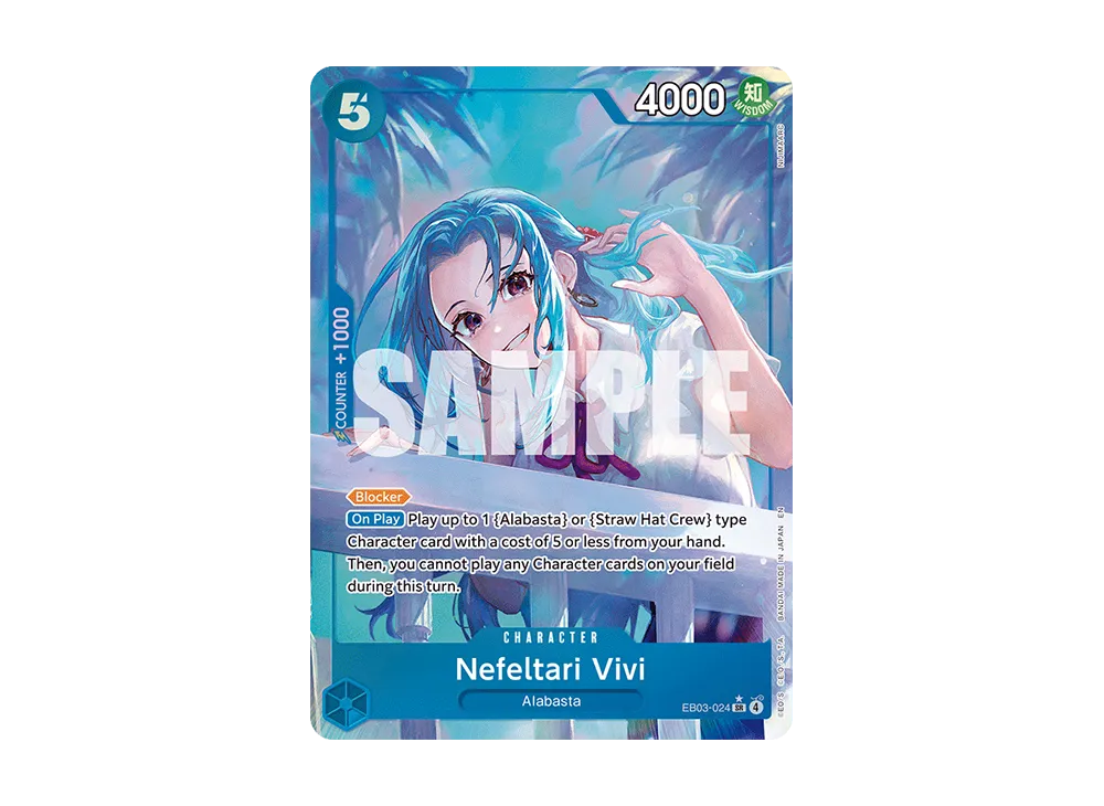 ネフェルタリ・ビビ SR-P [EB03-024]【英語版】(エクストラブースター