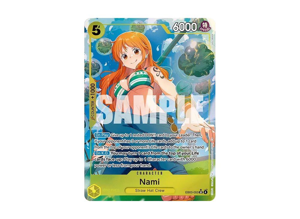 ナミ SR-P [EB03-053]【英語版】(エクストラブースター「ヒロインズ