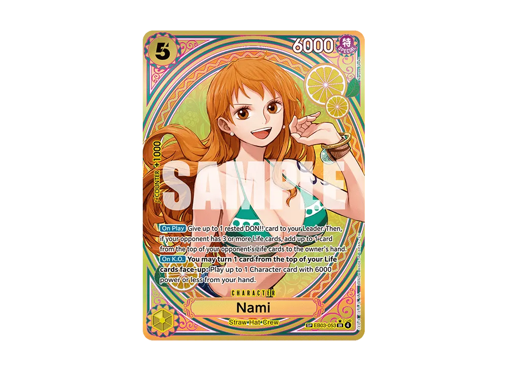 Nami SR-SPC [EB03-053][EN] (Extra Booster 