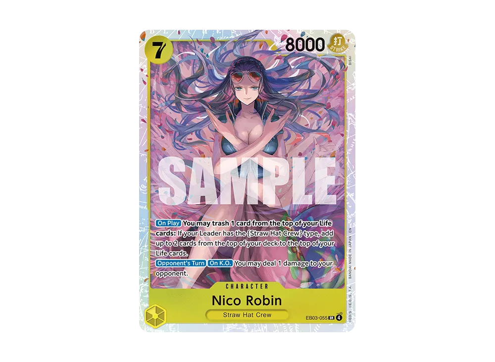 ニコ・ロビン SR-SPC [EB03-055](エクストラブースター「ワンピース