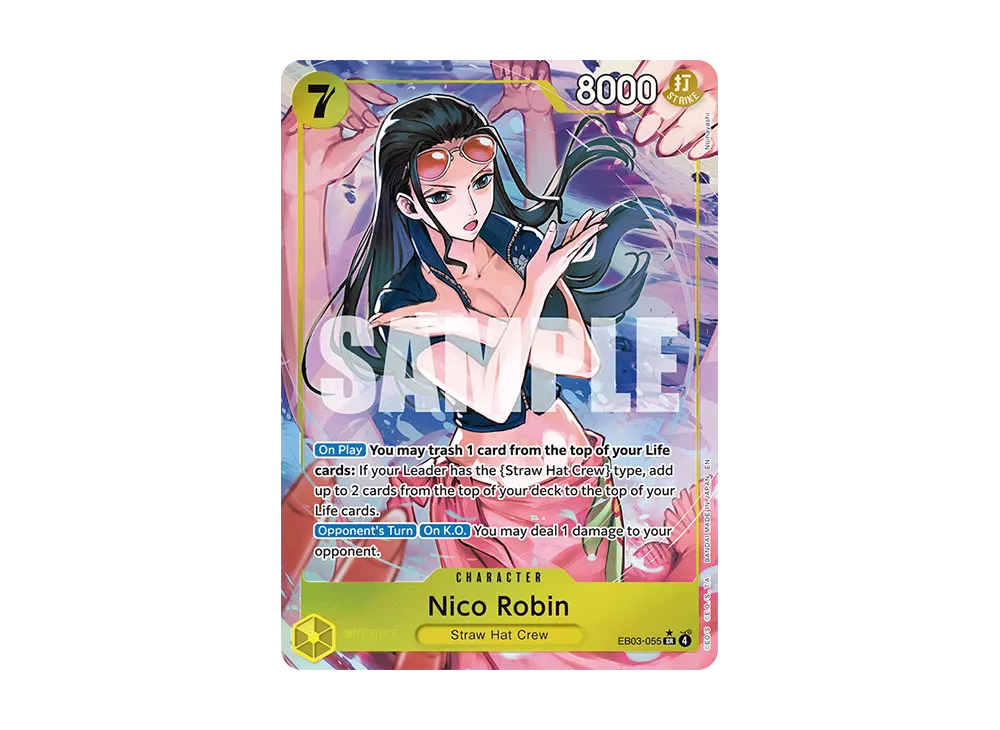 ニコ・ロビン SR-SPC [EB03-055](エクストラブースター「ワンピース