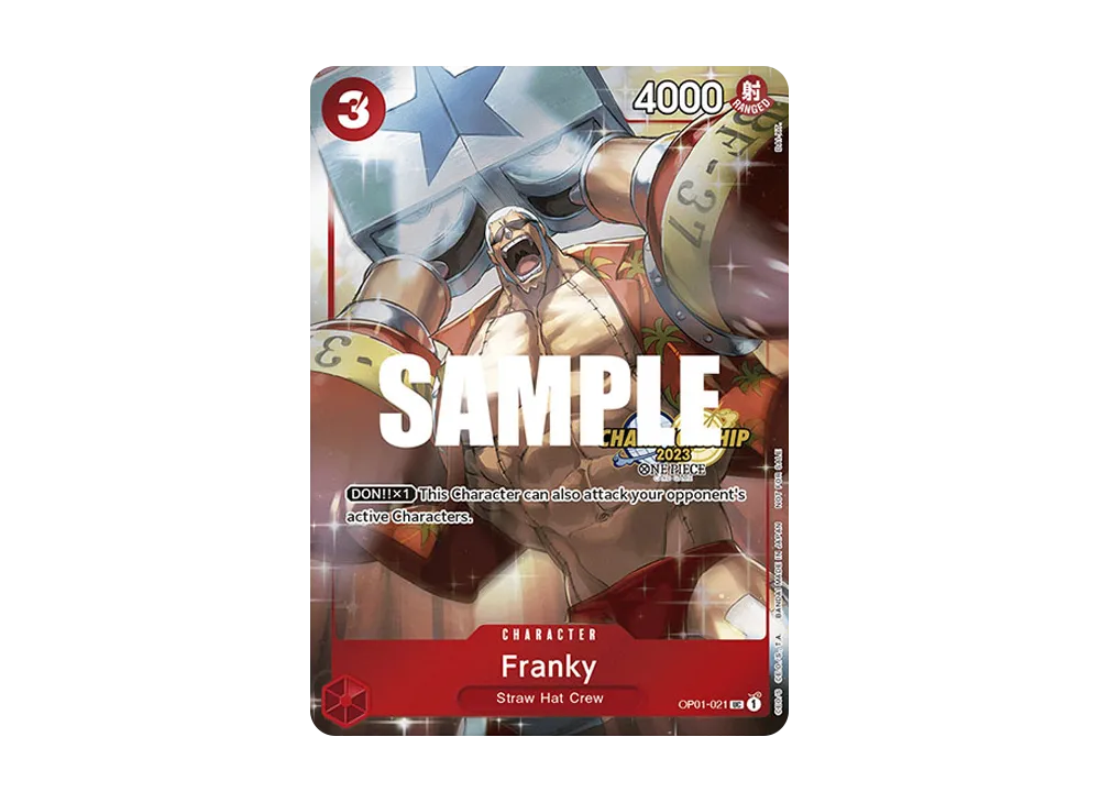 フランキー UC [OP01-021]【英語版】(プロモーションカード「チャンピオンシップ 2023 セレブレーションパック」)