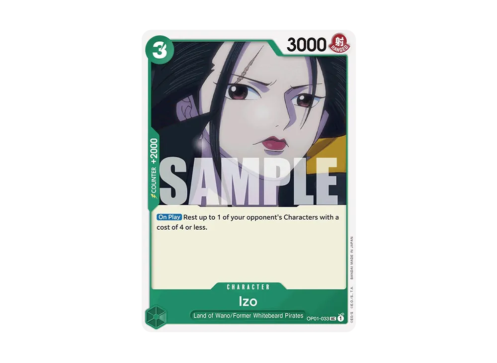 伊佐 UC [OP01-033]【英文版】(プレミアムブー星「ONE PIECE CARD THE BEST」)