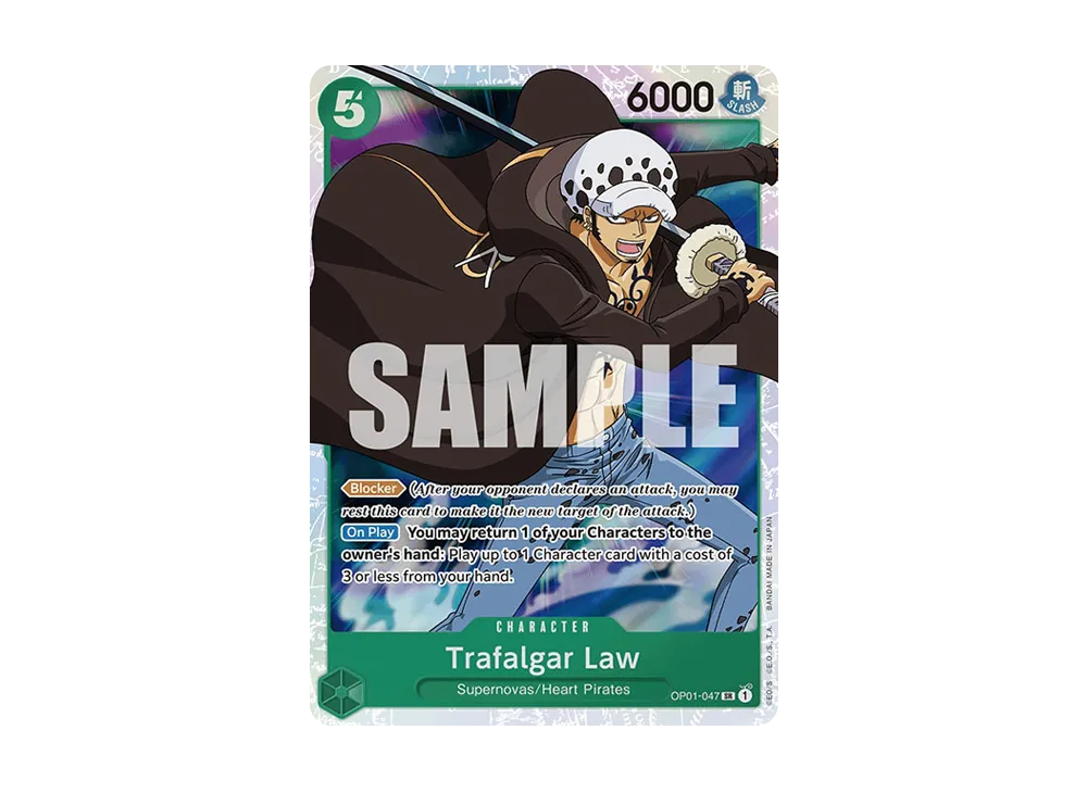 PSA 10 トラファルガー・ロー SP OP01-047 ワンピースカード PSA10鑑定済み】【スペシャルカード】OP01-047 トラファルガー・ロー