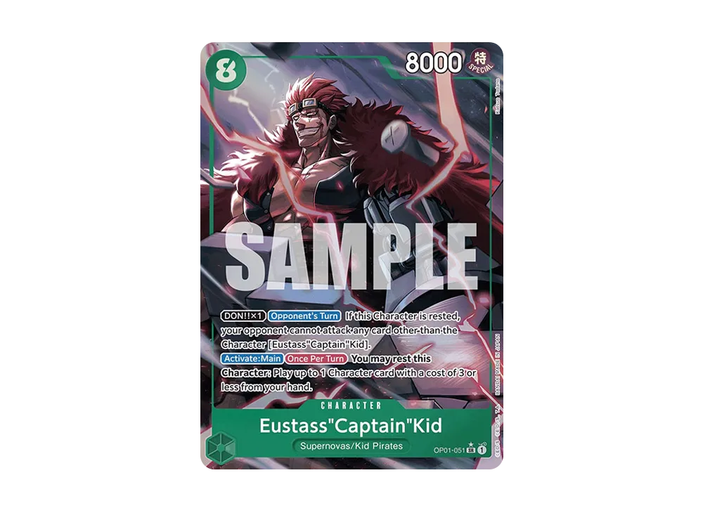 ユースタス・キッド SR-P [OP01-051]【英語版】(プレミアムブースター