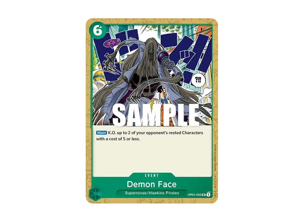 Demon Face UC [OP01-056] [EN](Booster Pack "ROMANCE DAWN")