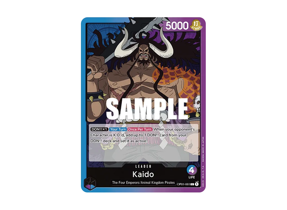 Kaido L [OP01-061] [EN](Booster Pack "ROMANCE DAWN")