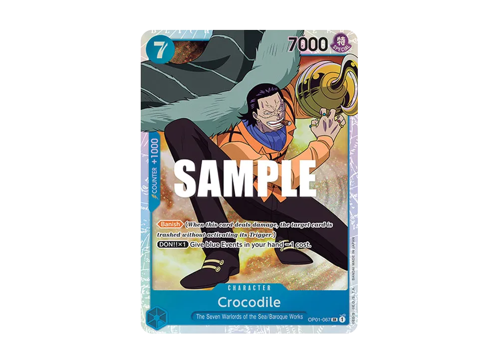Crocodile SR [OP01-067] [EN](Booster Pack "ROMANCE DAWN")