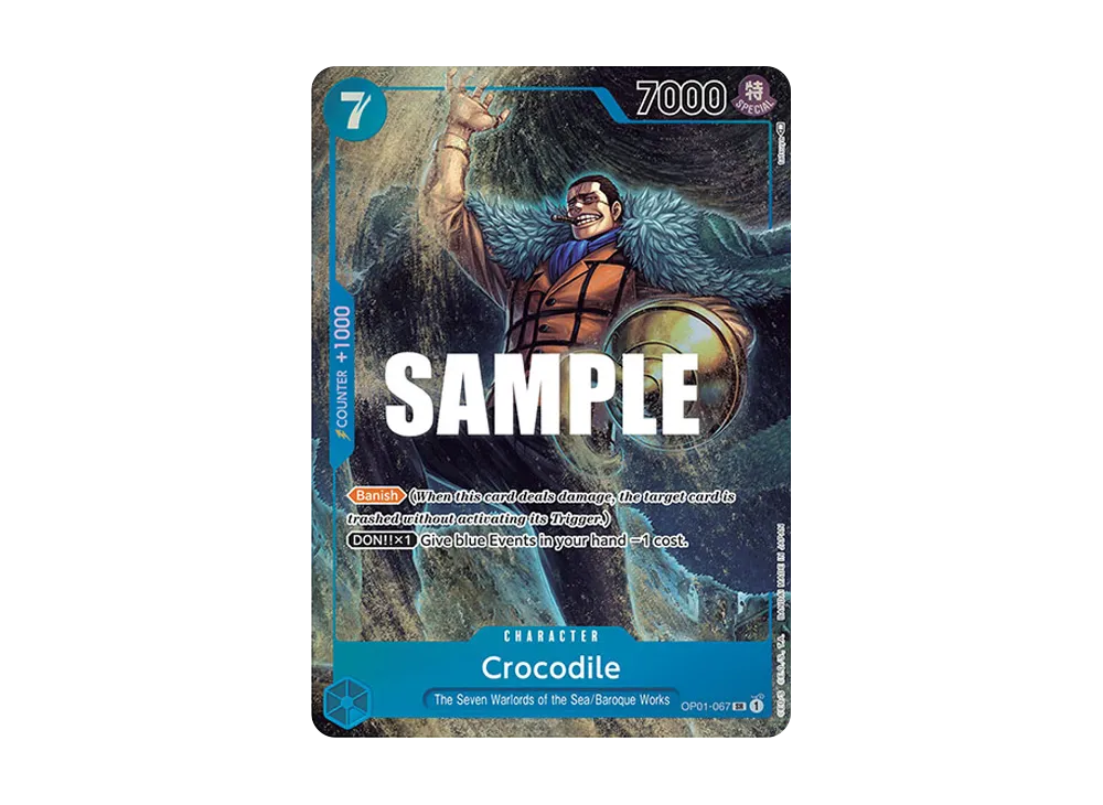 Crocodile SR-P [OP01-067] [EN](Booster Pack "ROMANCE DAWN")